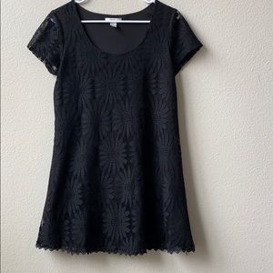 Forever 21 Black Sunflower Dress